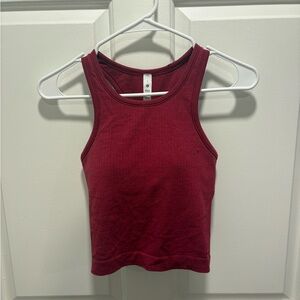 Lululemon Athletica Dark Red Tank Top